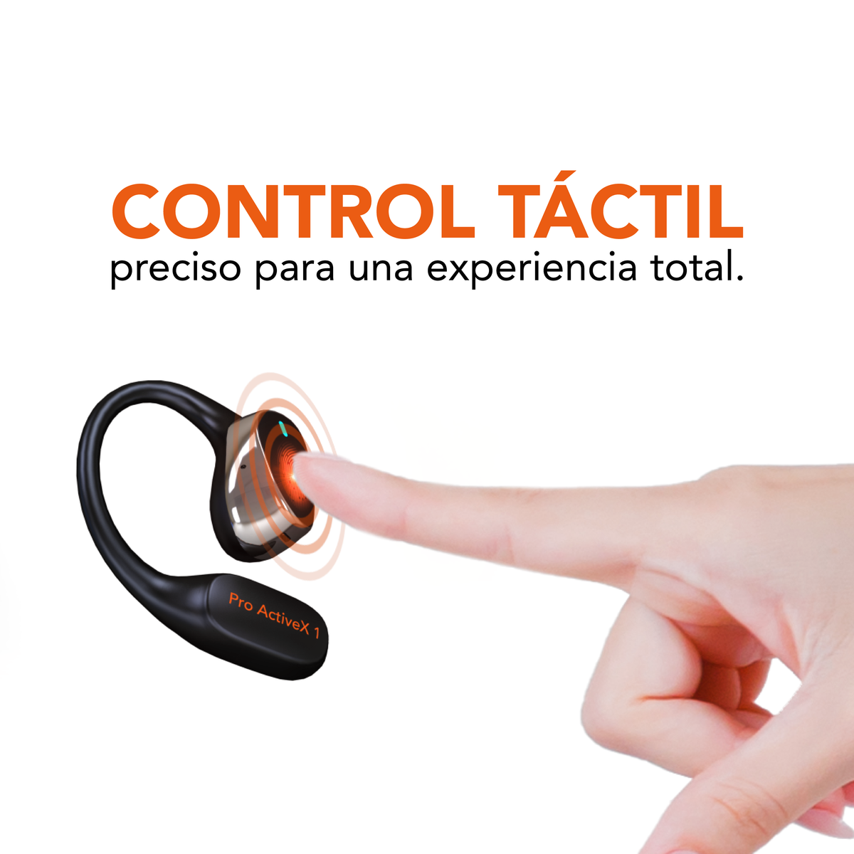 Quamtum Pro Active X1 — Audífonos Open-Ear Bluetooth con Conexión Dual y ENC