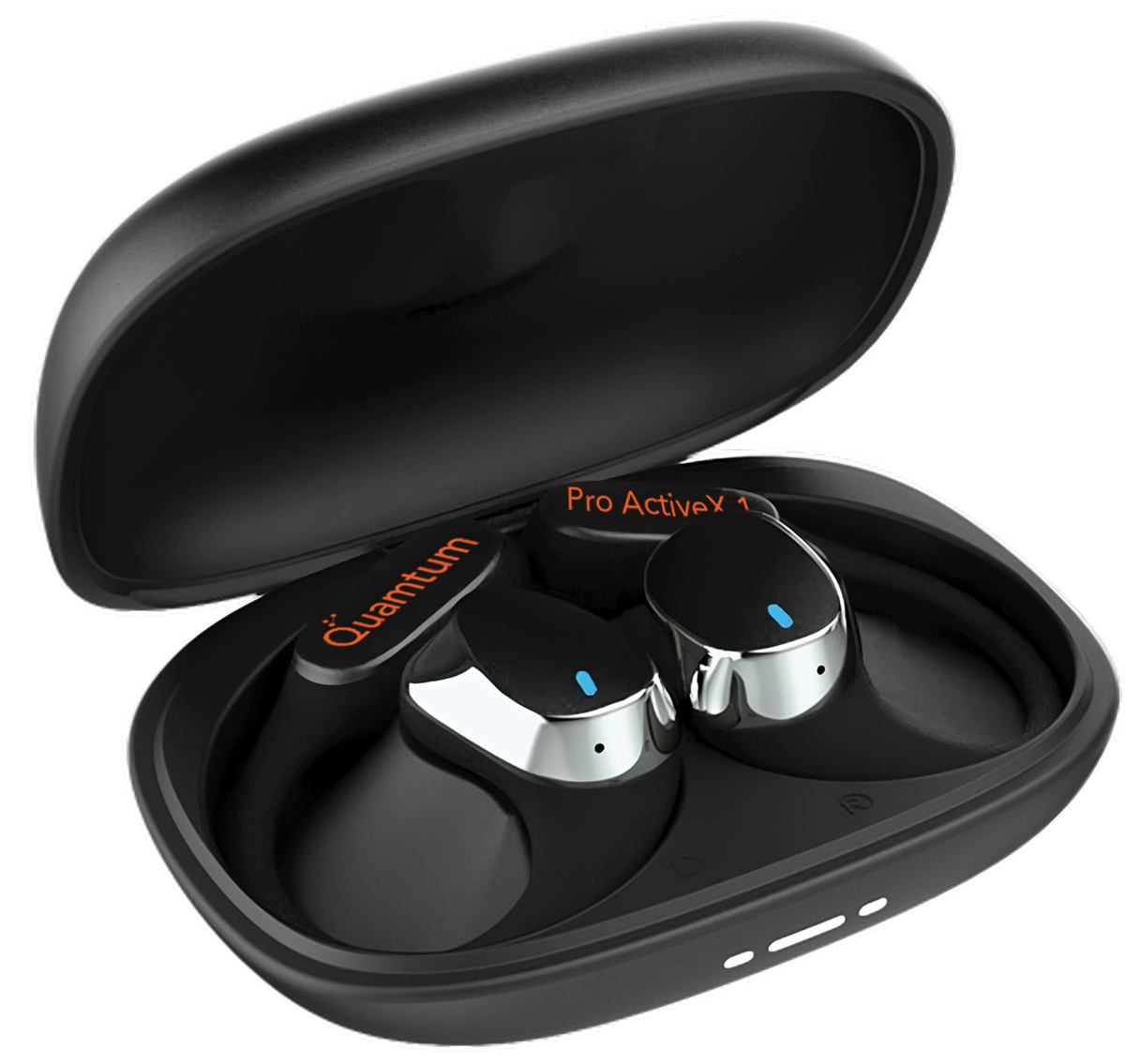 Quamtum Pro Active X1 — Audífonos Open-Ear Bluetooth con Conexión Dual y ENC